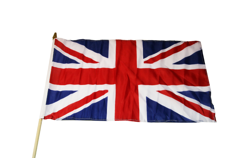 Stockfahne 30 x 40cm England